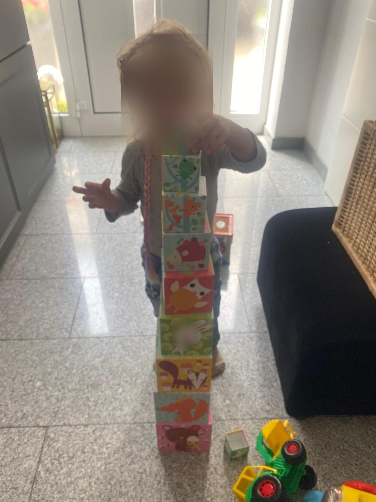 Einen hohen Turm bauen